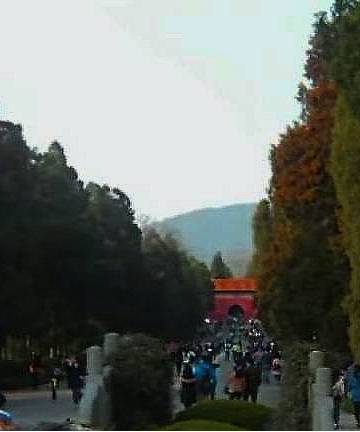 南京市の明考陵
